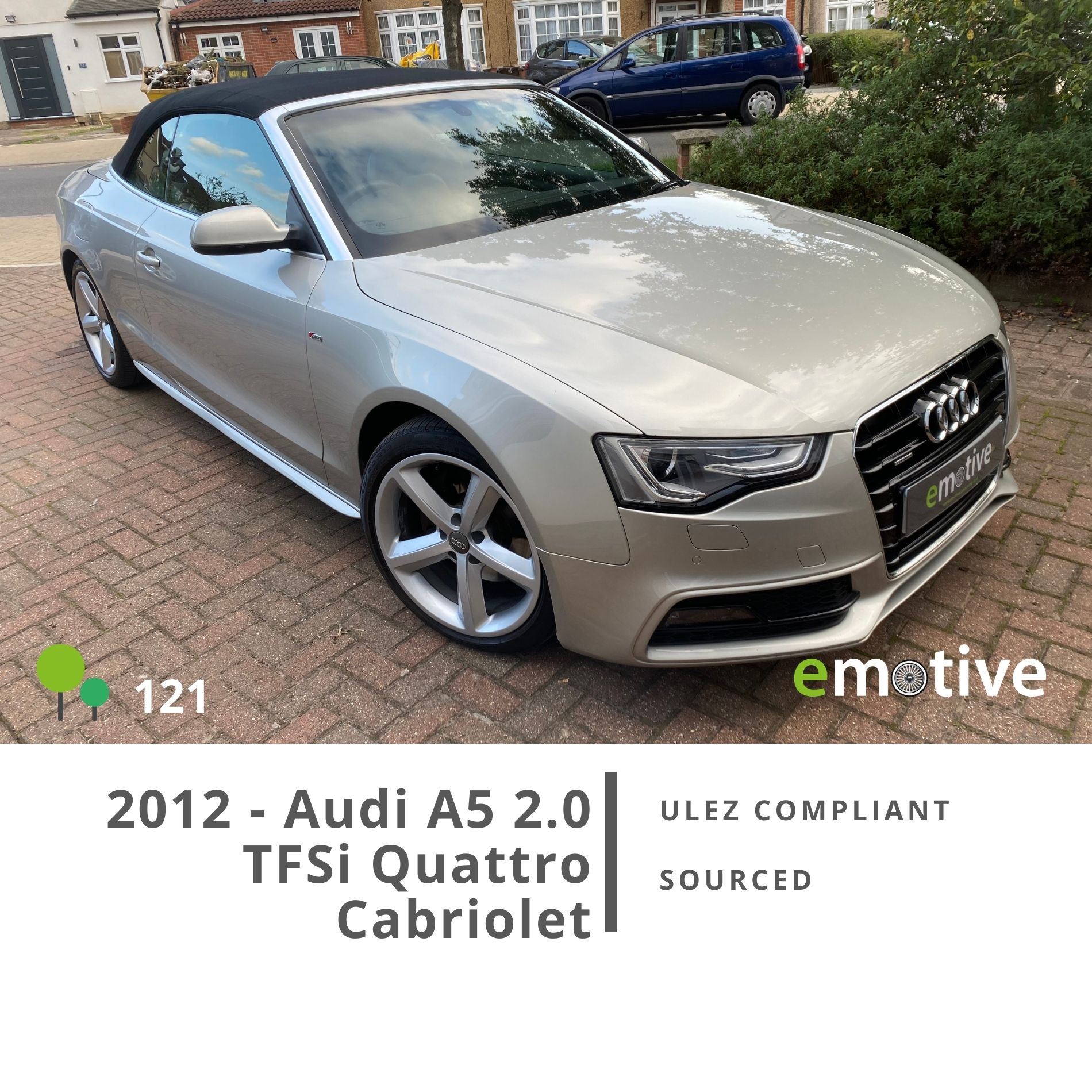 Audi A5 2.0 TFSi Quattro Cabriolet - READ MORE - Emotive Car Sourcing